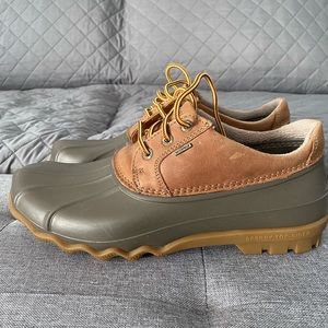 SPERRY Top-Sider men’s waterproof leather upper rain shoe size 9 1/2